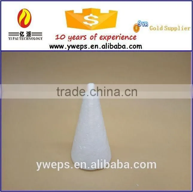 wholesale hanging light styrofoam cone for christmas tree decoration