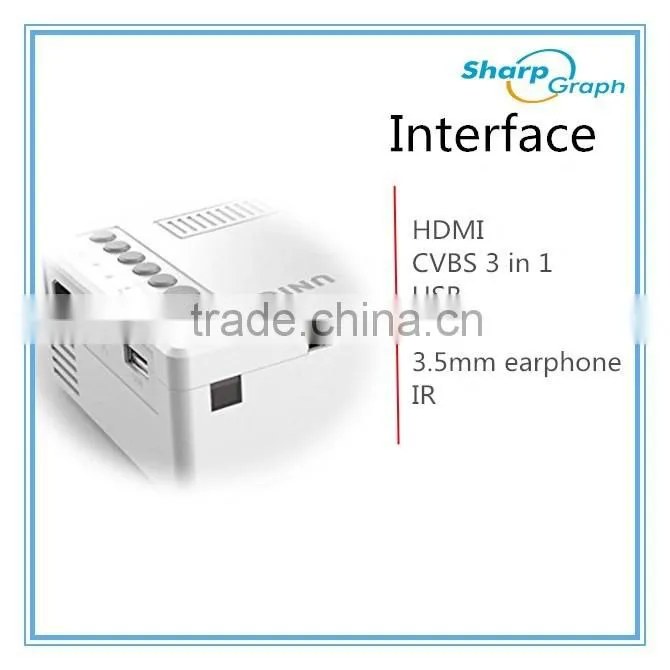 UNIC Cheap Pico Used Mini HD 1080P LED Projector with Battery Home Cinema Projectors