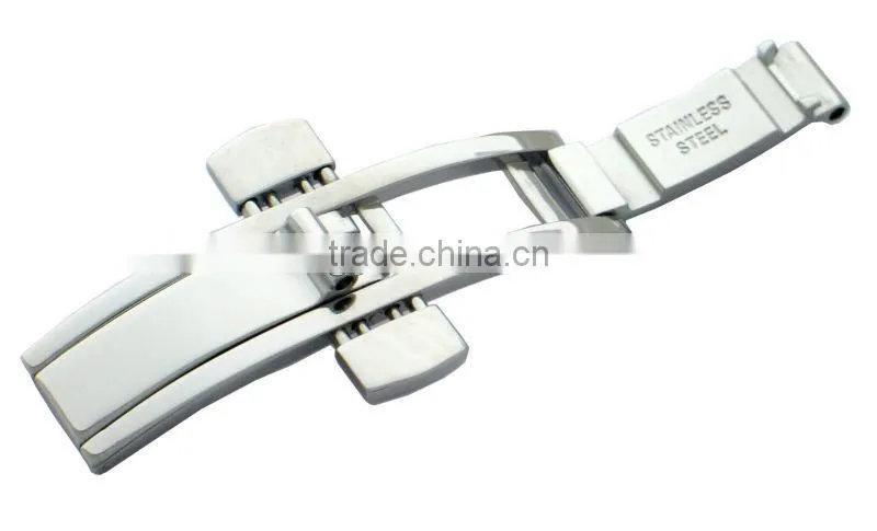 Butterfly watch clasp buckle for wristband