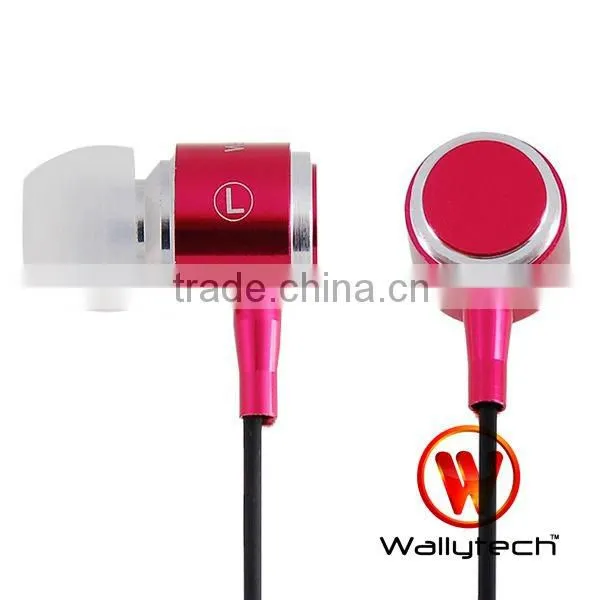 Hot sale Metal in-Ear Earphones for iPod/MP3/MP4