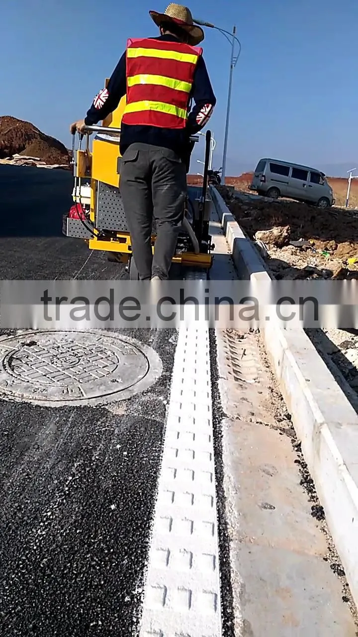 Newest Fashioned Thermoplastic Vibrating Road Making Machine