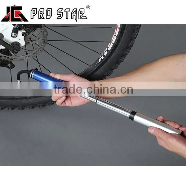 Hand bicycle pump with gaugu hide/bicycle accessories(GJ-1007)