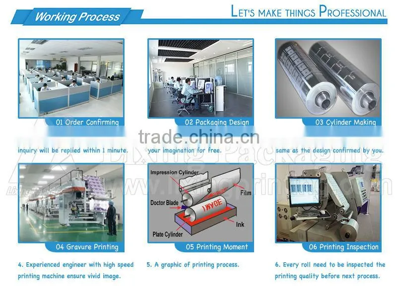 LIXING PACKAGING coffee packaging bags