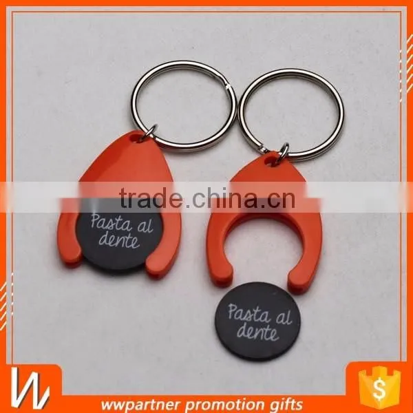 2.3 cm Your Custom Logo Plastic Token for Shopping Cart