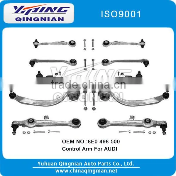 Yuhuan OEM:8E0 498 500 Aluminum Parts Control Arm For AUDI Suspension Kit