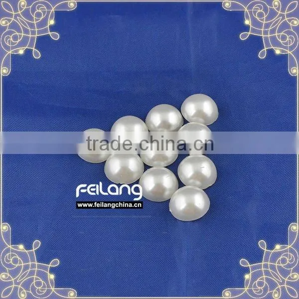 imitation pearl semicircle pearl plastic materil