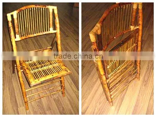 Outdoor Leisure Garden Bamboo Folding Chairs