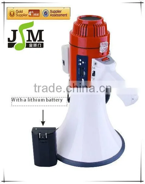 CE 50w transistor megaphone with usb+extra microphone