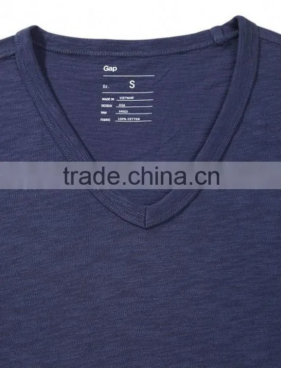 100 polyester v neck t shirts