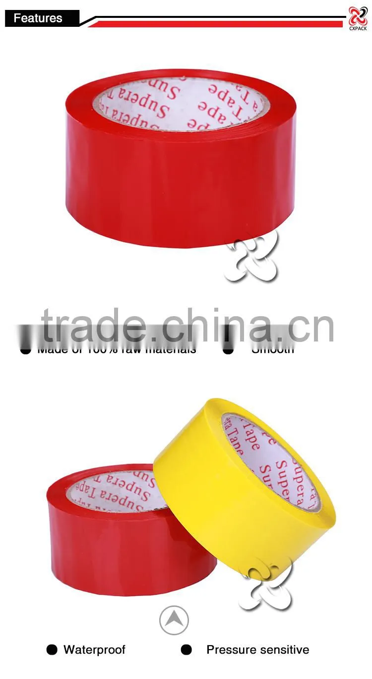 High quality for bopp carton sealing packing tape custom