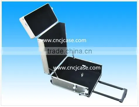 Black aluminum flight case aluminum instrument case