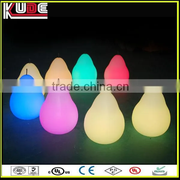 led pear shaped lamp/rechargeable wireless LED table lamp