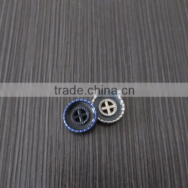 Public Version 4 Holes Button Shirt button Metal Button