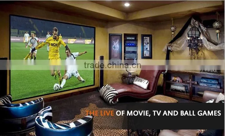 200' large screen full HD Android 360 degree flip 2800lume high lumen LED projector Home Business Education Use RD806A projector