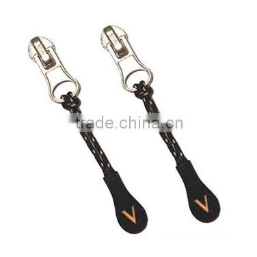 Delicate handbag puller, plastic zipper puller, high quality zip puller