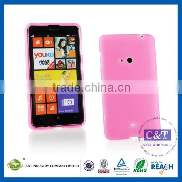 C&T Candy Colors Back Case For Nokia Lumia 625 Matte TPU Cover