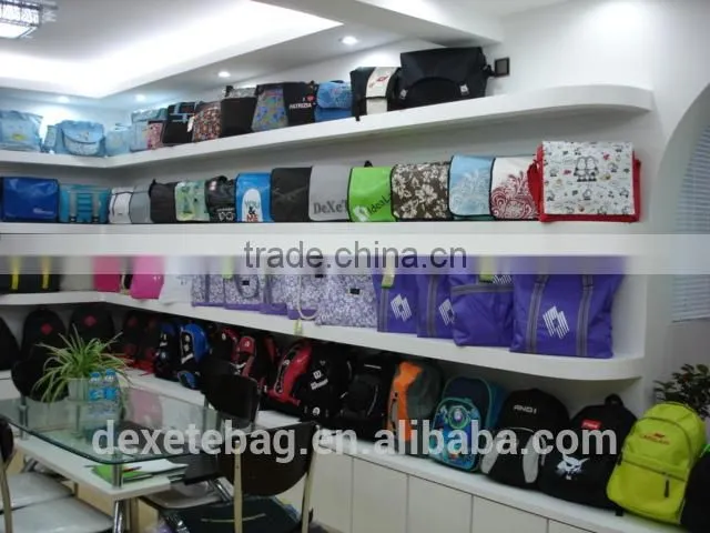 China high quality polyester lovely school bags for girls