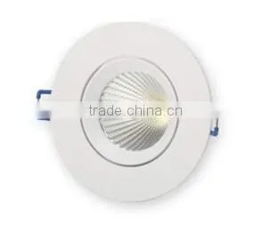 ON9067 8w led cob aluminum recessed spotlight ceiling lamp