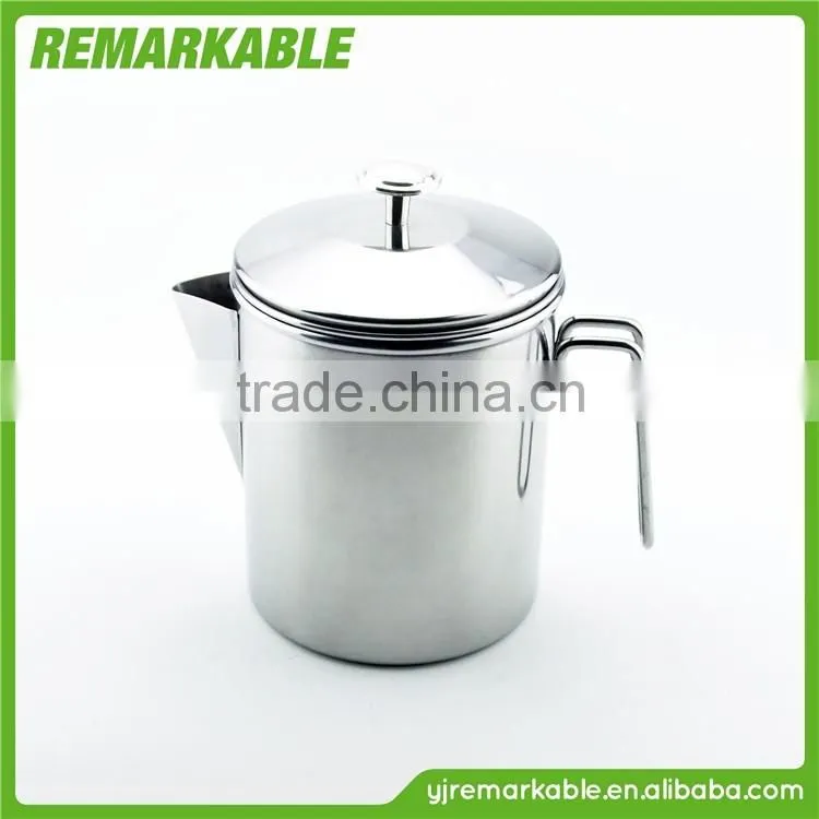 ZFH-0013 High grade Stainless steel BBQ tool Oil cup Silicone brush PP head Handle Convenient cleaning set