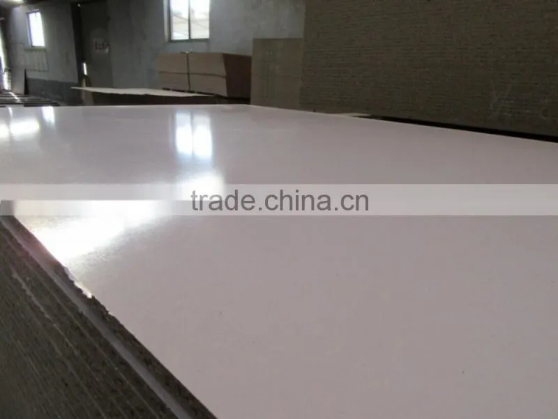 white melamine particle board/wooden color melamine particle board/pvc edge banding for particle board