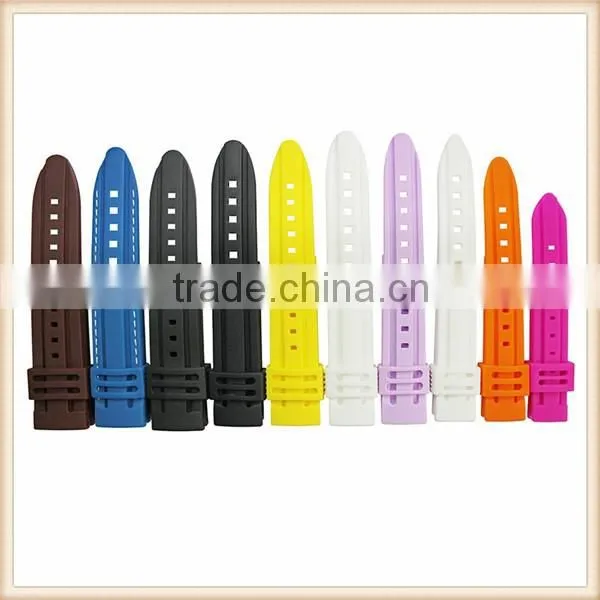 Hot sale 2 pieces silicone watch band for smart watch