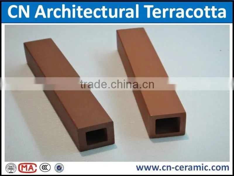 Curtain wall terracotta stick