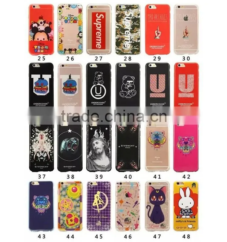Cellphone Case for iPhone 6S Cartoon TPU Back Case