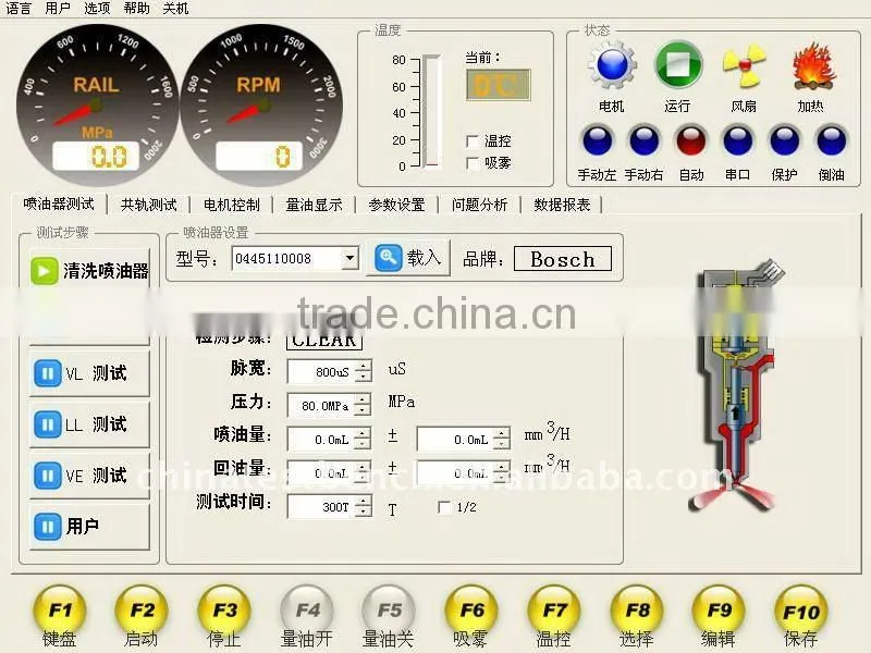 Quality and Cheap-----CRIS-1 common rail injector test bench