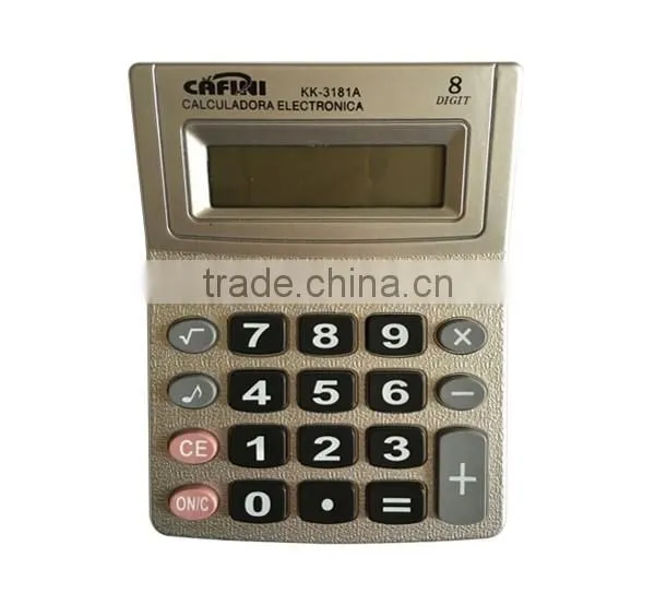 Flexible plastic calculator wholesale for promotion