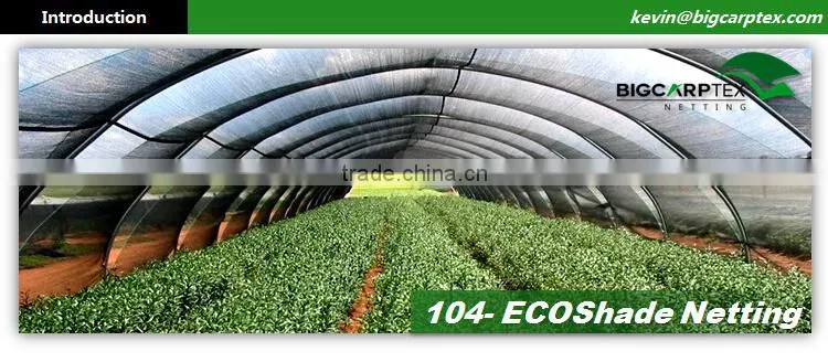 30% agriculture HDPE tape shading net , cheap netting