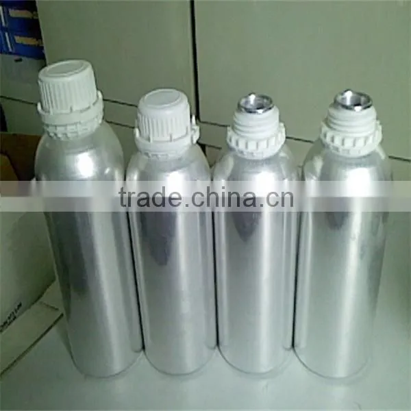 Whole sell 30ml aluminum bottles with a childproof droppper cap