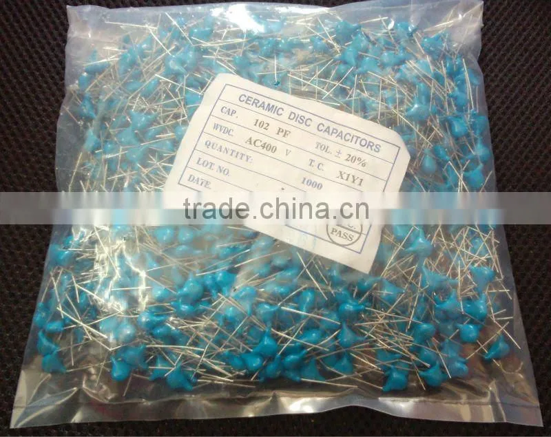 102 400V X1Y1 Ceramic Capacitor