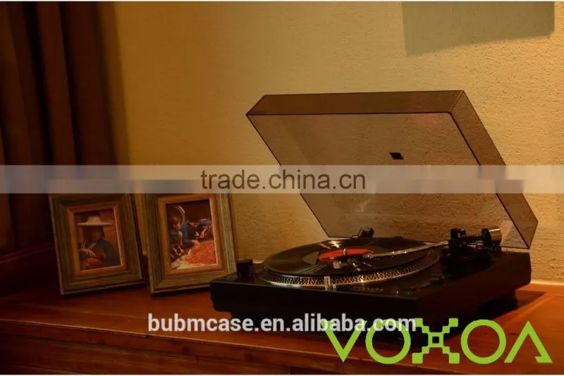 VOXOA T40 USB Portable Two Speed LP turntable record player phonograph gramophone vinyl turntable