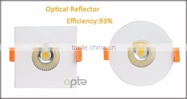 Hot Sale COB Recessed High Power Dimmable 9w COB Led Downlight with SAA Certificate