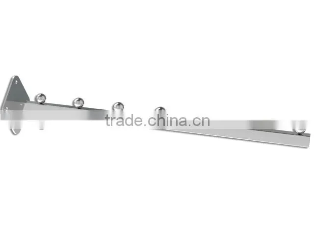 Metal Wall Mount Waterfall Display Hook- Chrome plated