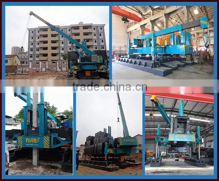 Brand New Hydraulic Static Pile Driver Pile Machine TPZB150+