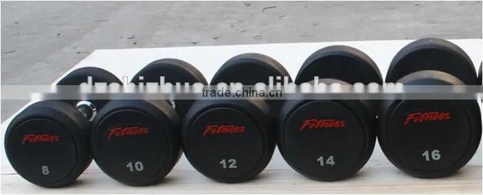 Round rubber dumbbell BWD002