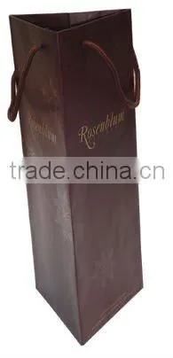 Gloss paper wine bag
