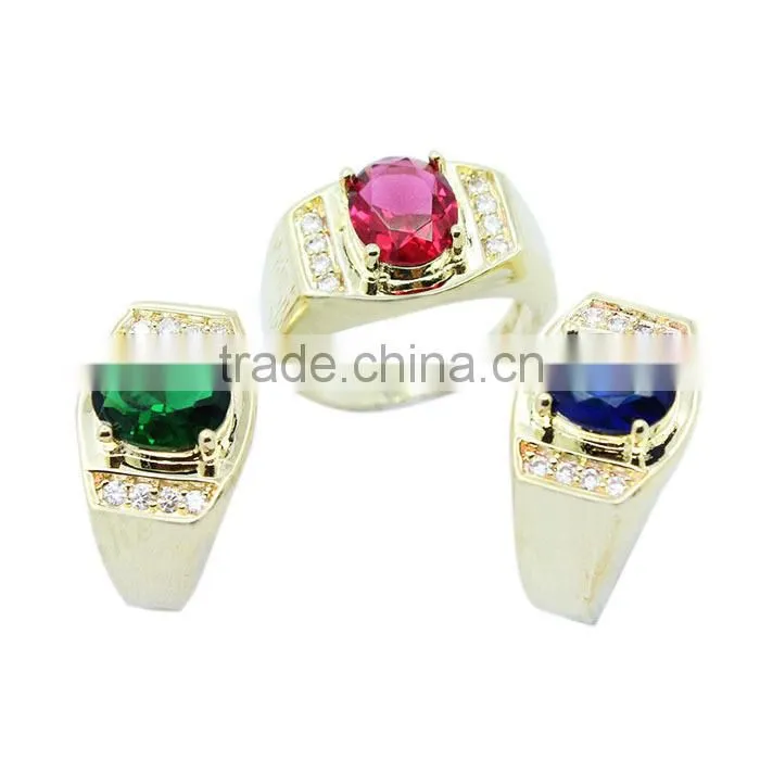 Wholesale rhodium plated 925 silver stone ring designs for men