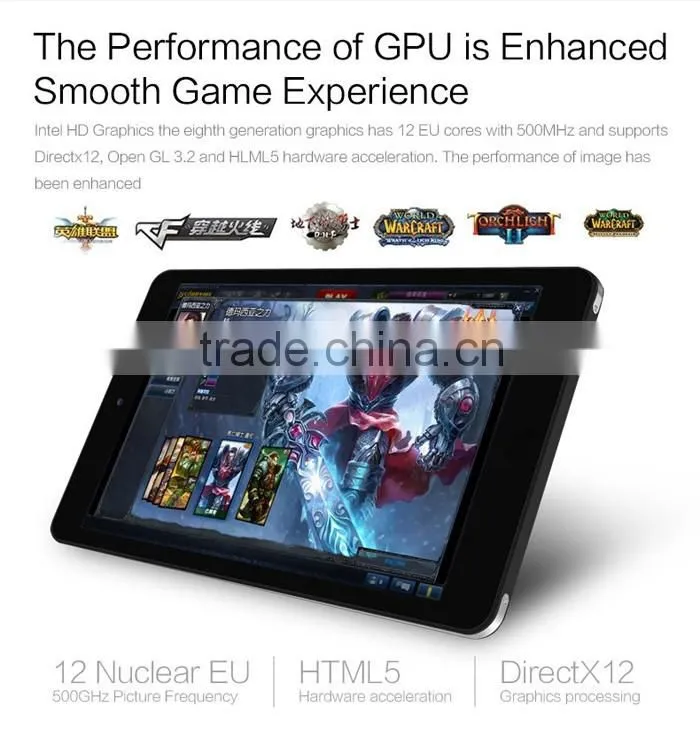 Chuwi Vi8 Plus Tablet PC Type-C 10 Intel Cherry Trail Z8300 Quad Core 1.84GHz 8 inch WXGA IPS Screen 2GB RAM 32GB ROM Ca