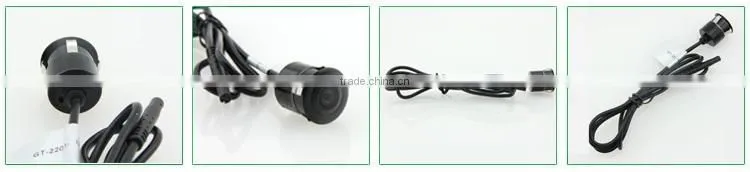 Hidden car rear view full hd mini camera