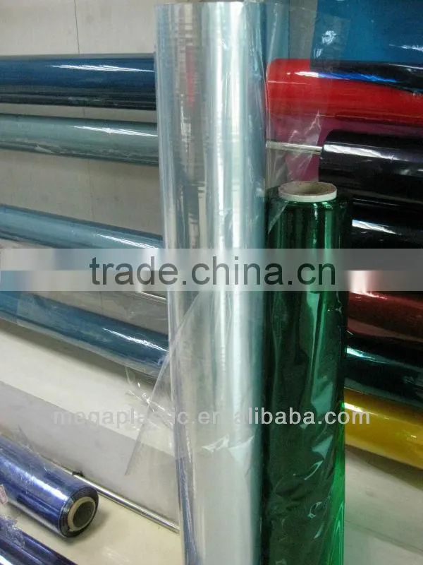 0.15mm LASER Printed SOFT PVC TRANSPARENT SHEET/FILM