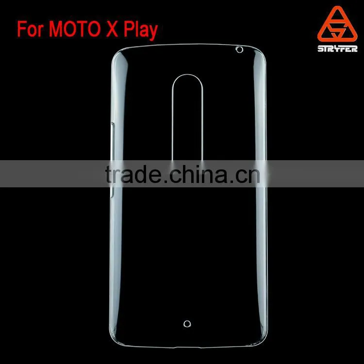 2016 pc ultra slim phone case for MOTO X Play, good for new start business for Motorola X Play 2d sublimation mobile phone cases