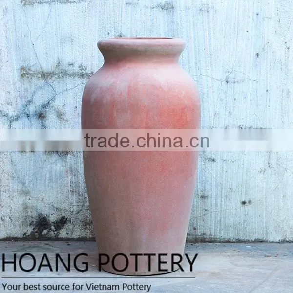 Antique Style Terracotta Flower Planter Outdoor Decor - Vietnam Pottery