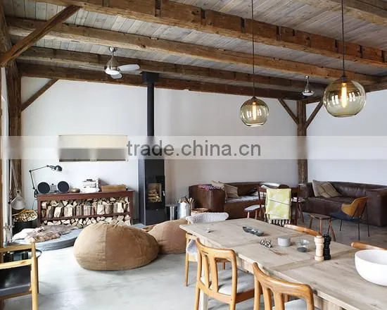 Industrial Metallic and Glass Lamp Shade Wall Sconce Box Wall Lamp