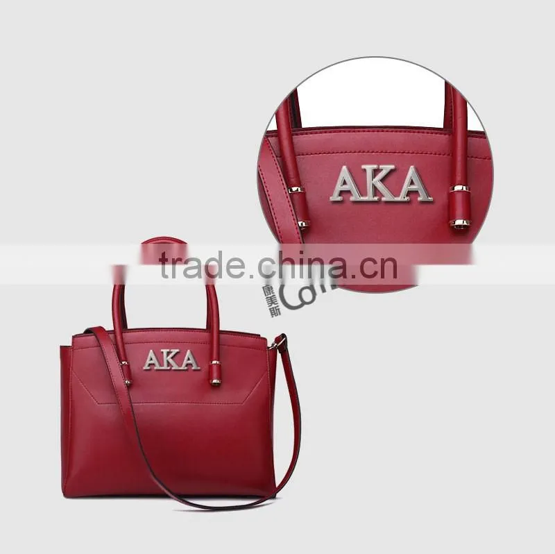 Shiny silver custom 3D metal brand logo