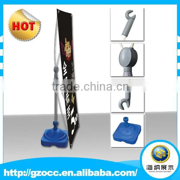 Exhibition x banner Water inject x banner Aluminum legs x banner stand