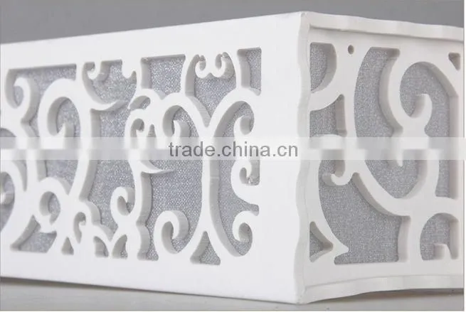 New Beautiful Modern Pure White Carved Pattern LED Light