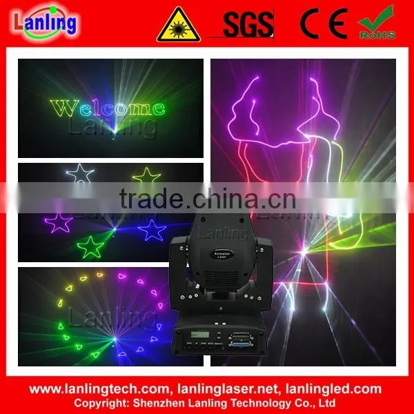 2014 New Product | Mini RGB ILDA Laser Projector | Moving Head Laser Light