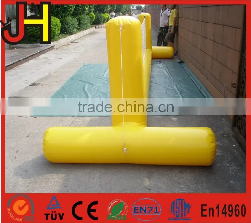 Hot selling inflatable pool volleyball net, swimming pool inflatable volleyball net game